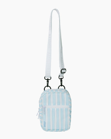 Blue Striped Crossbody Sling