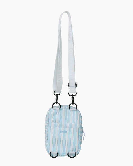 Blue Striped Crossbody Sling