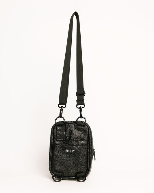 Leather Midnight Crossbody Sling