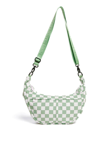 Lucky Check Crescent Bag