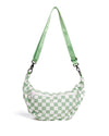 Lucky Check Crescent Bag