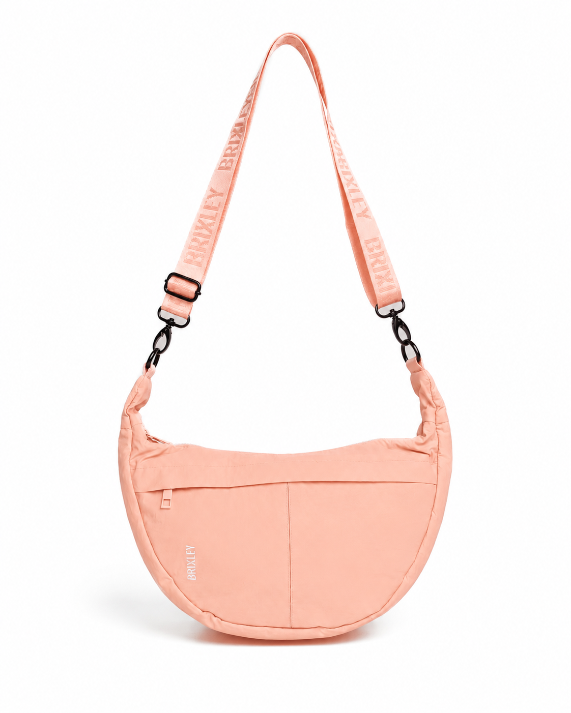 Peach Crescent bag – Brixley Bags Peach Crescent bag – Brixley Bags