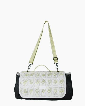 Flower Stamp Picnic Blanket