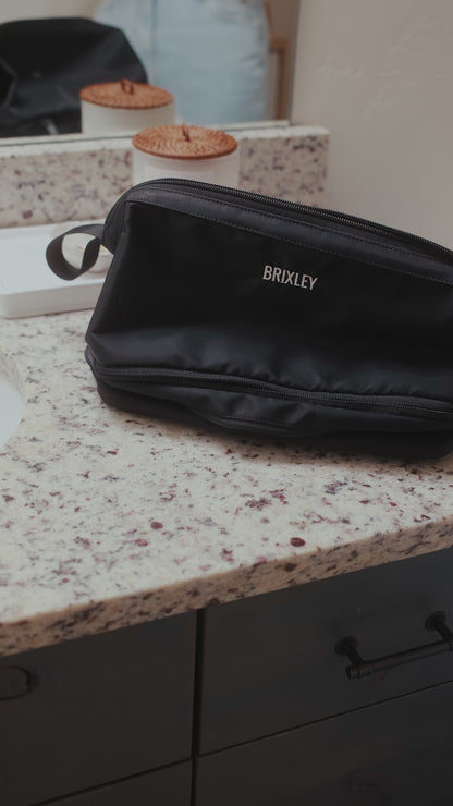 Black Brixley toiletry Bag