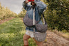 Gray Crescent Bag