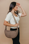 MEDIUM - Mocha Crescent Bag