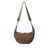 MEDIUM - Mocha Crescent Bag