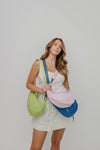 Guava Crescent Bag