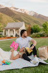 Petal Pursuit Picnic Blanket
