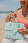 Seafoam Stripe Lunch Box