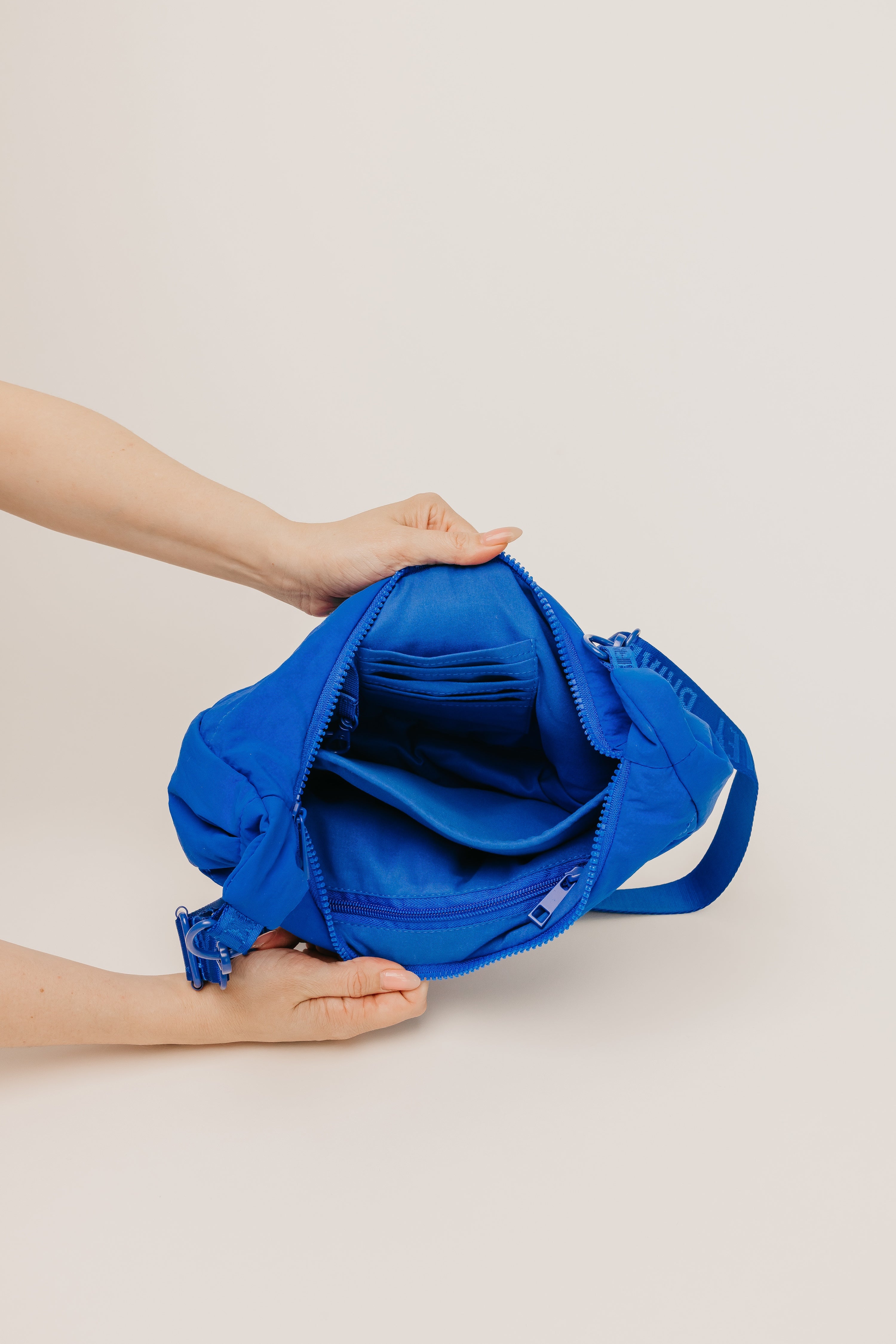 Cobalt Crescent Bag – Brixley Bags
