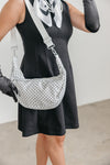 Pearl Dot Crescent Bag
