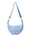 Harbor Stripe Crescent Bag