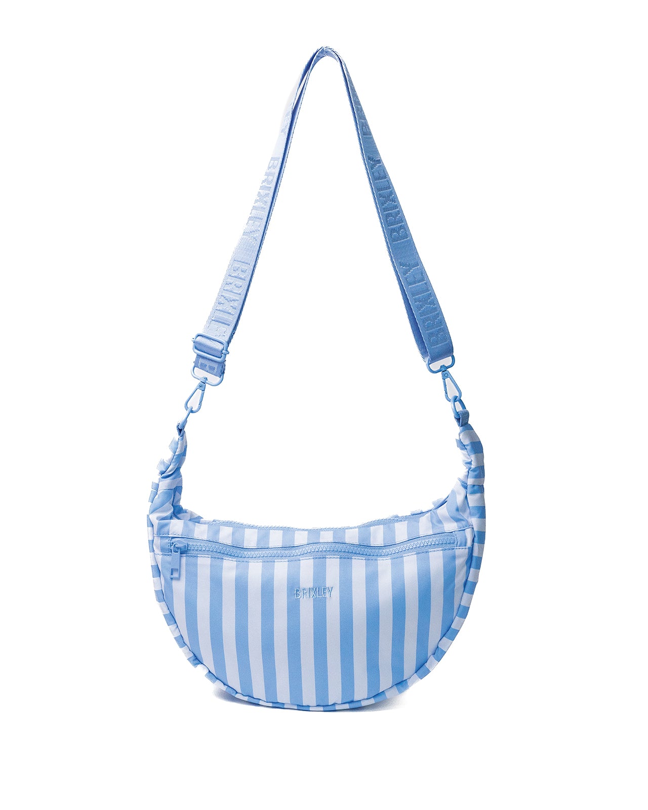 Harbor Stripe Crescent Bag – Brixley Bags