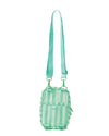 Seafoam Stripe Crossbody Sling