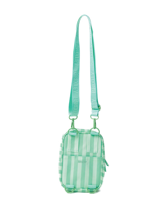 Seafoam Stripe Crossbody Sling