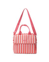 Coral Stripe Lunch Box