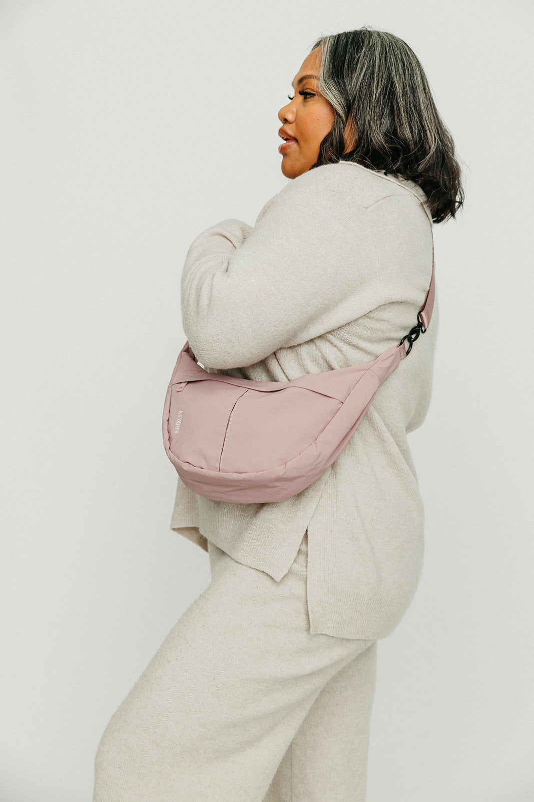 Peony Crescent Bag – Brixley Bags