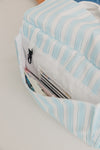 Blue Striped Lunch Box