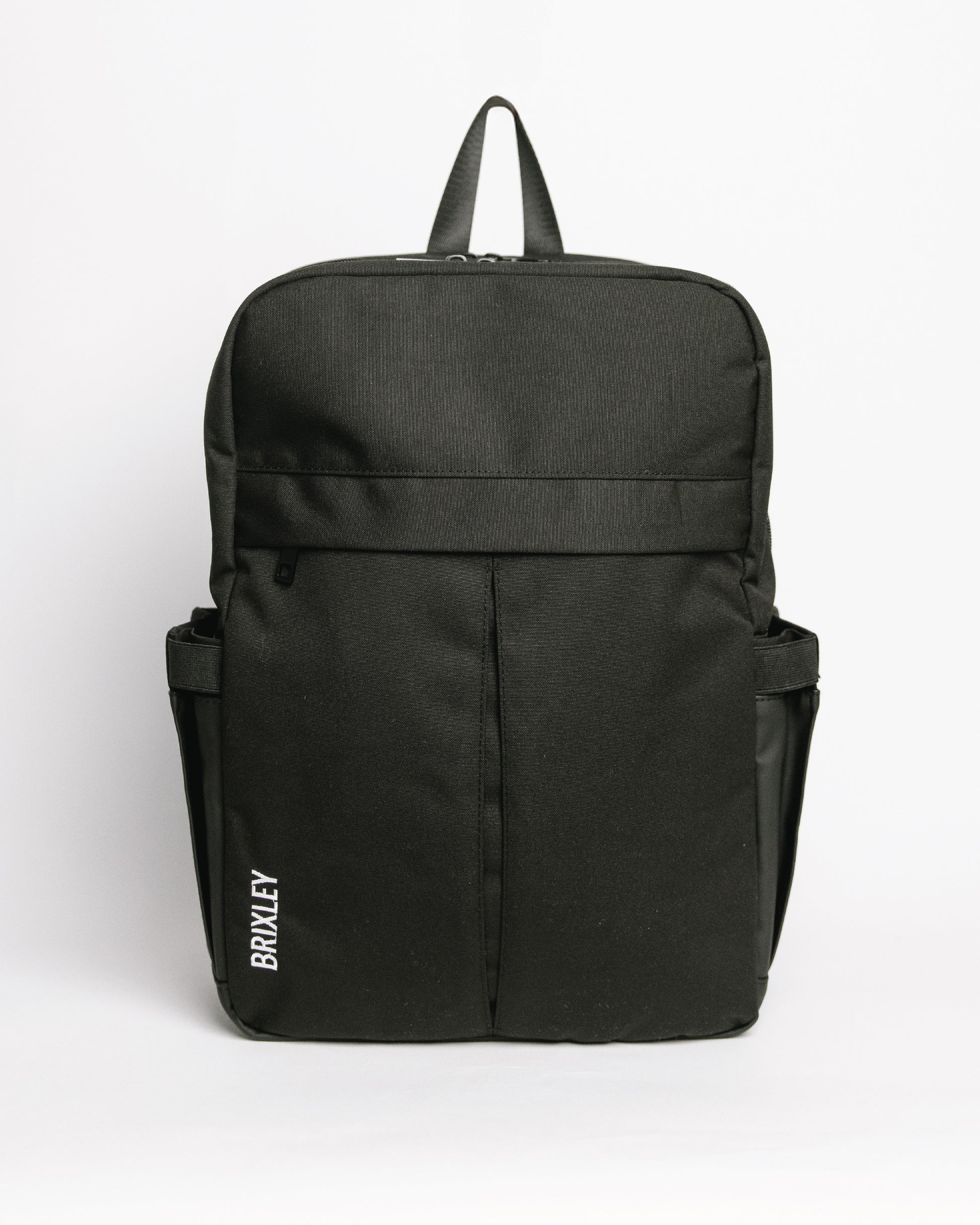 brockley black leather unisex backpack Blackout Brixley Backpack – Brixley Bags