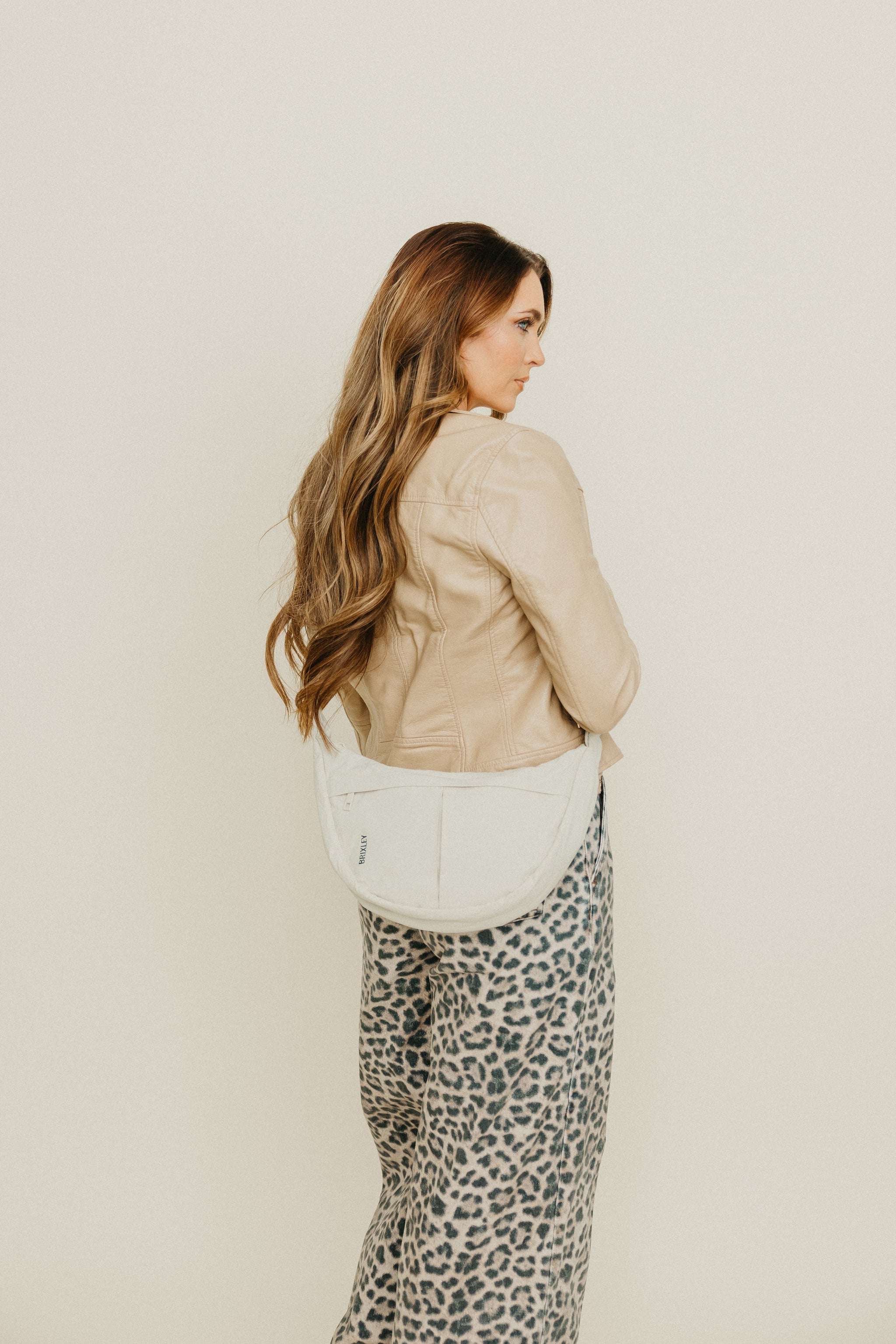 Ivory Crescent Bag – Brixley Bags