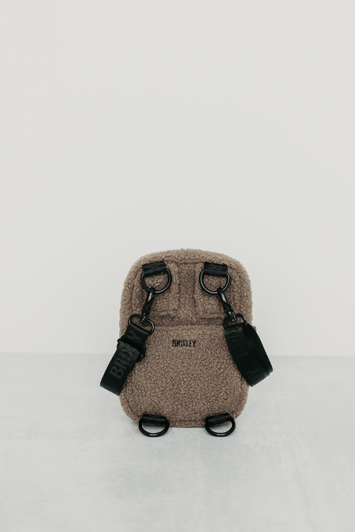 Sherpa Cocoa Crossbody Sling