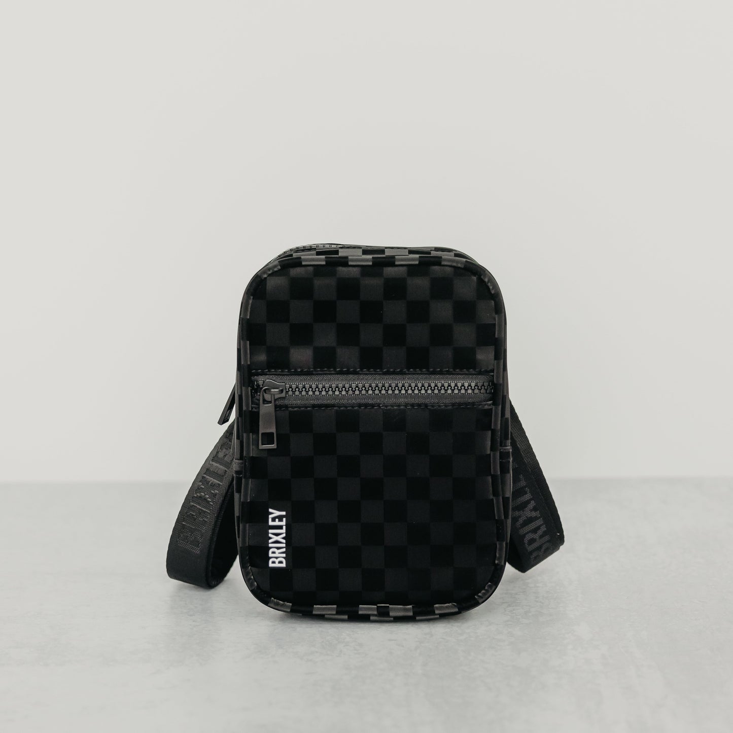 Shadow Checkered Crossbody Sling