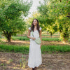 Green Gingham Crescent Bag