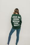 Emerald green Brixley Crewneck