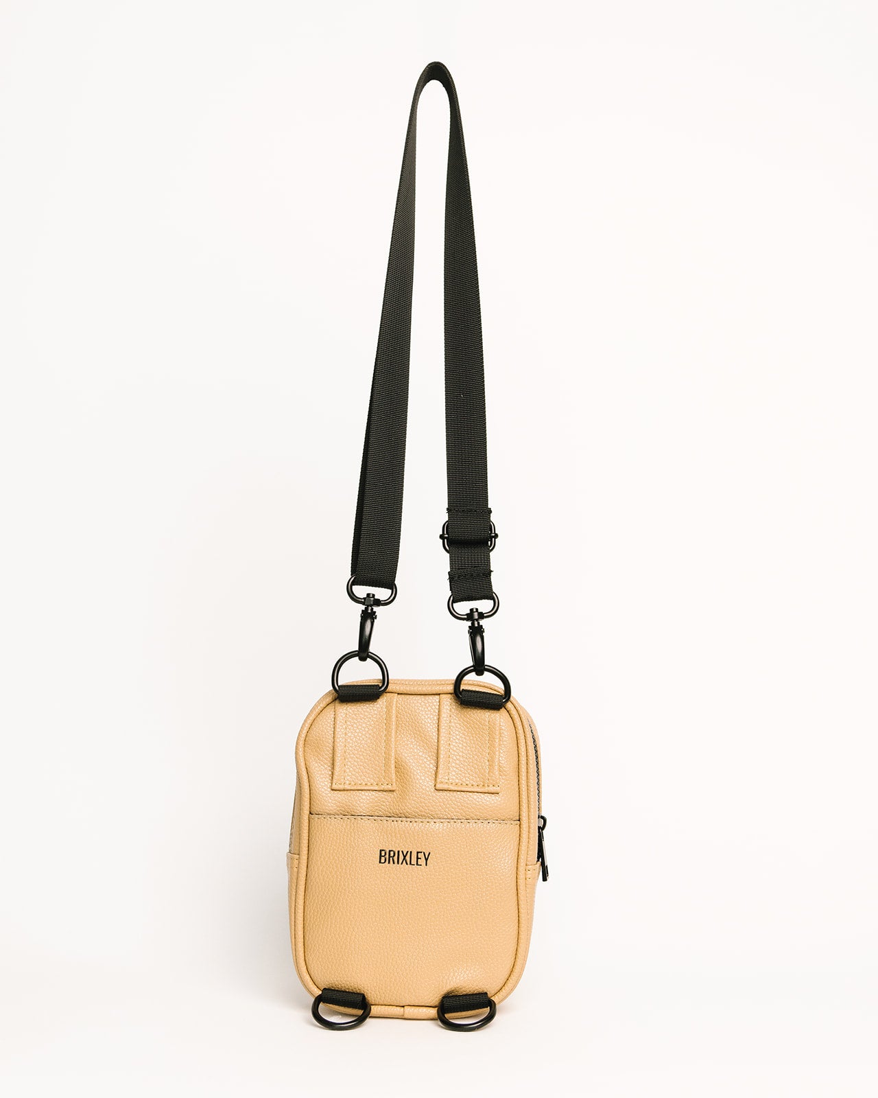 靴 BRENTELLA AUDREY SLINGBAG Beck Sling Bag | Beechwood Pebble Grain Leather