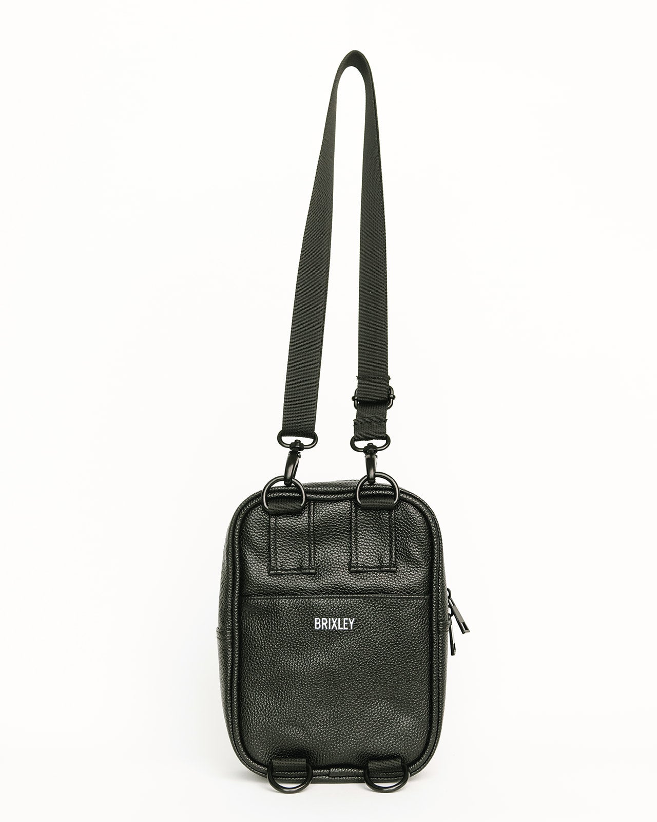 MEDIUM - Leather Midnight Crossbody Sling – Brixley Bags
