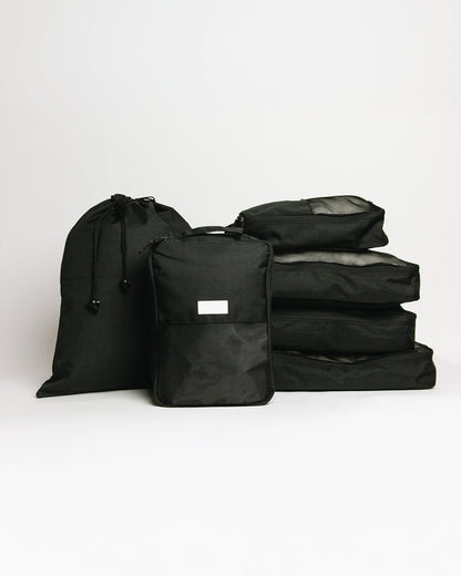 Black Packing Cube Set