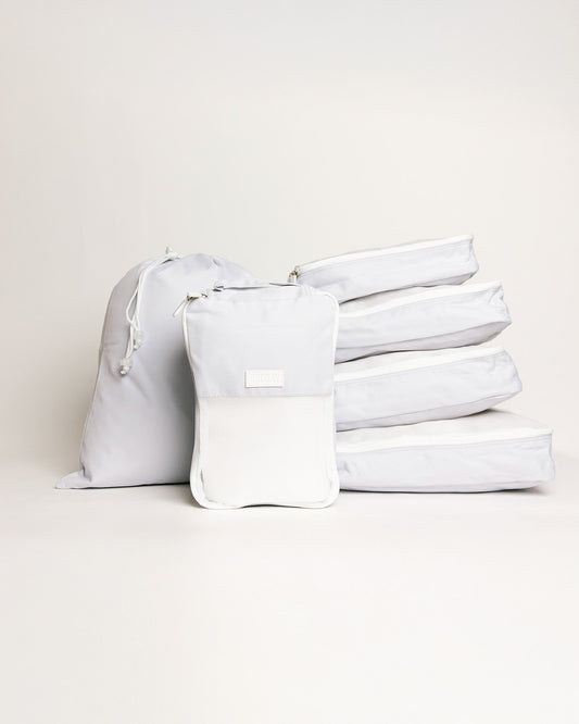 Off White Packing Cube Set