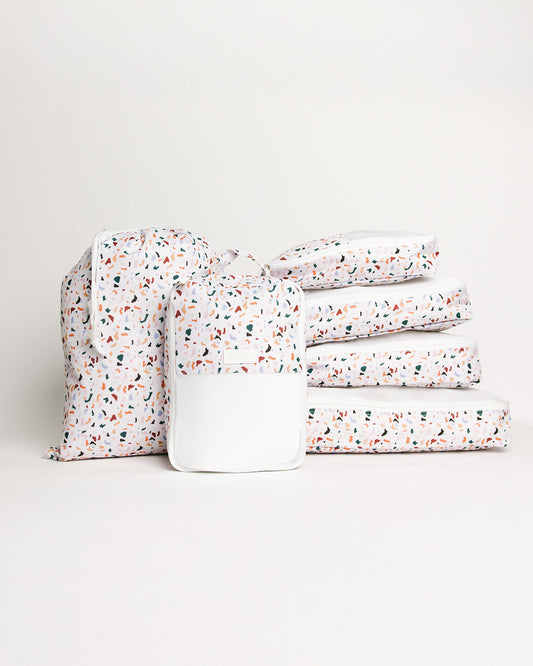 Terrazzo Packing Cube Set