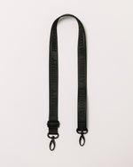 Black Brixley Logo Strap