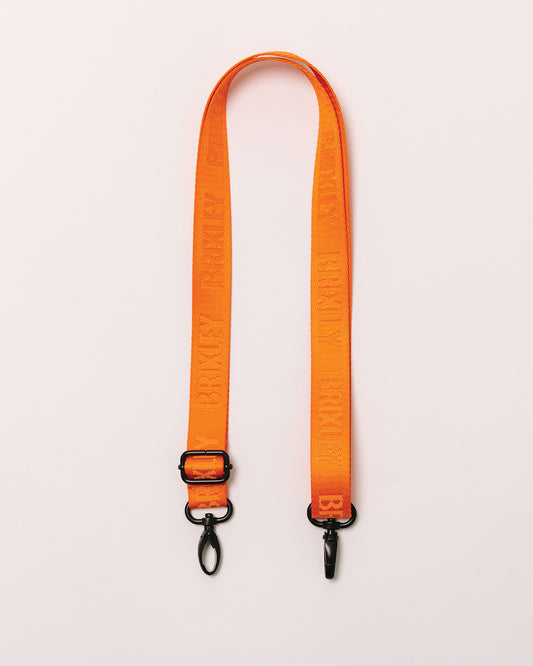 Orange Brixley Logo Strap