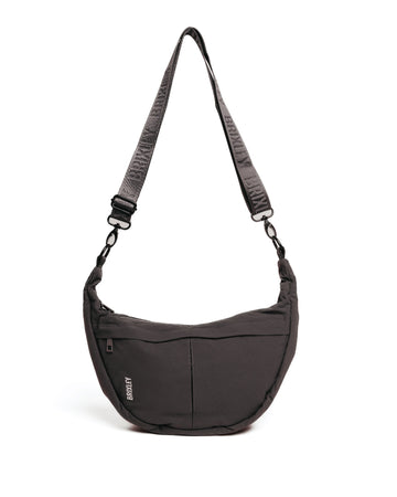 Gray Crescent Bag