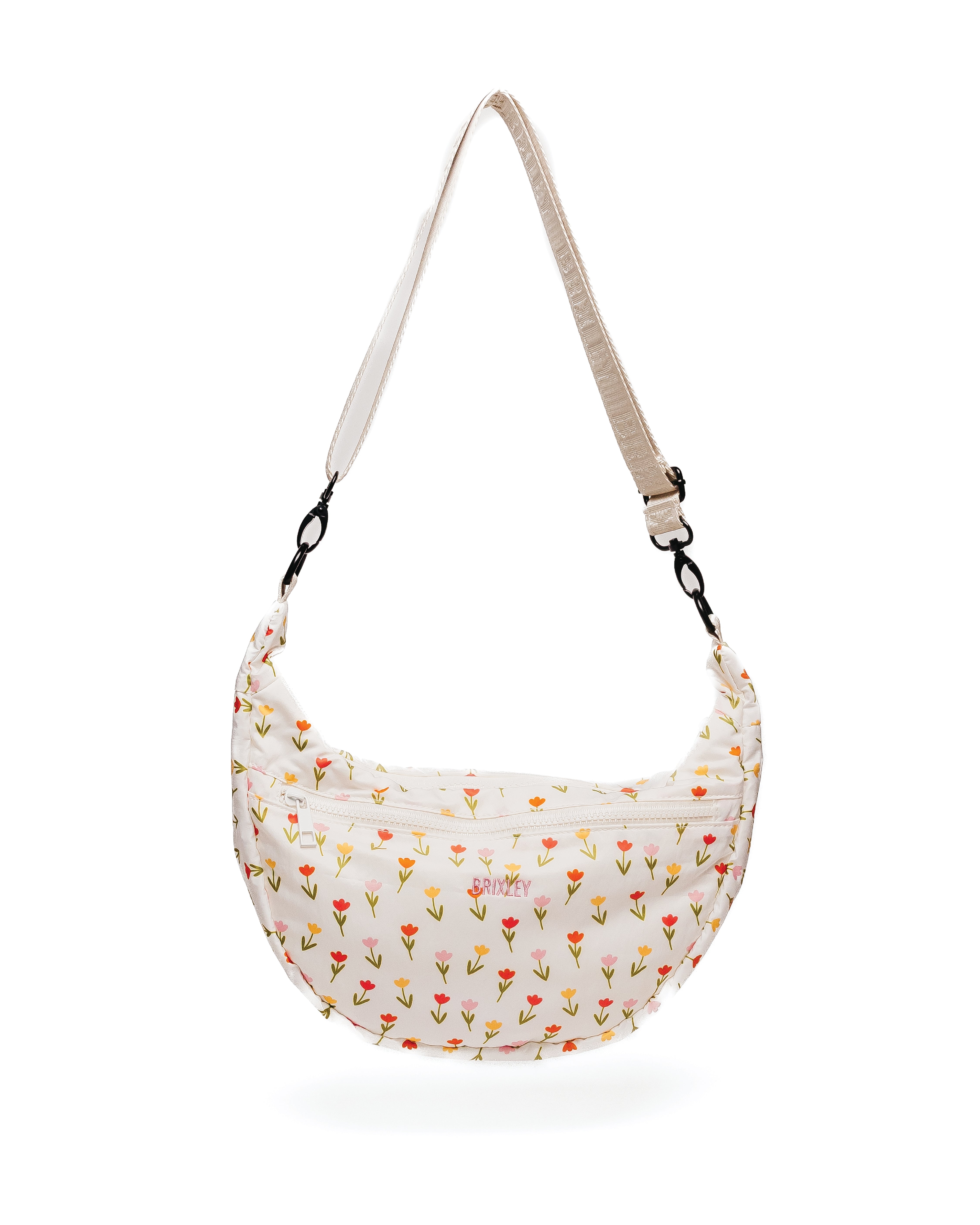Bagley REBⅡ Tulip Field Crescent Bag – Brixley Bags