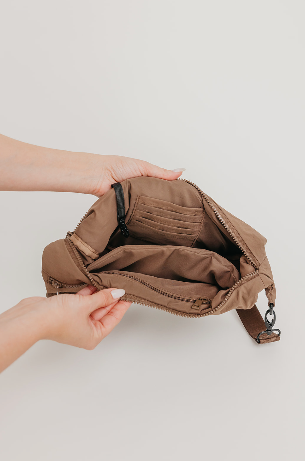 Mocha Crescent Bag – Brixley Bags Mocha Crescent Bag – Brixley Bags