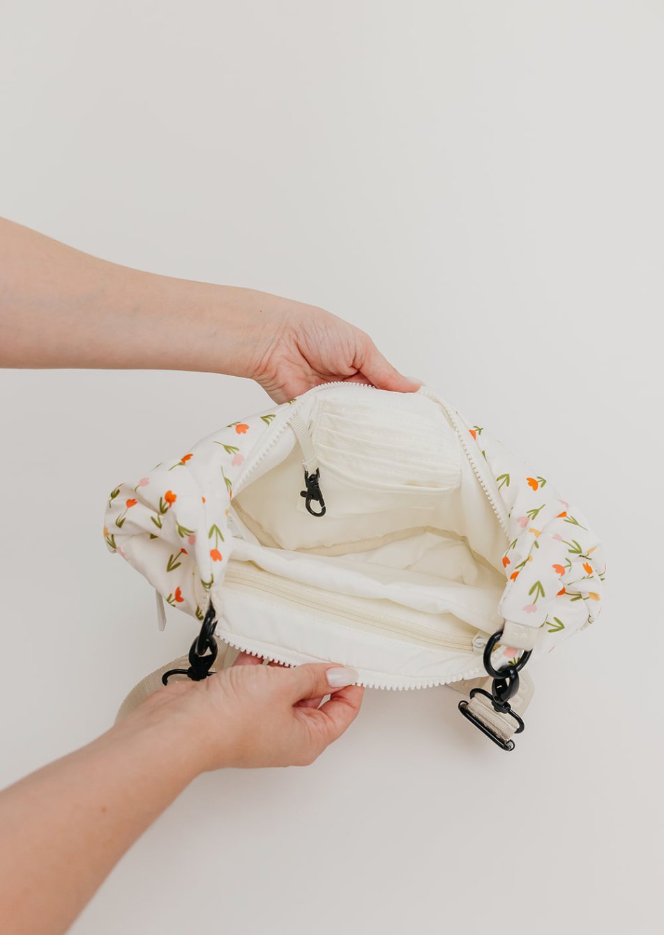 Tulip Field Crescent Bag – Brixley Bags