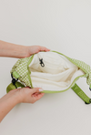 Picnic Plaid Crescent Bag
