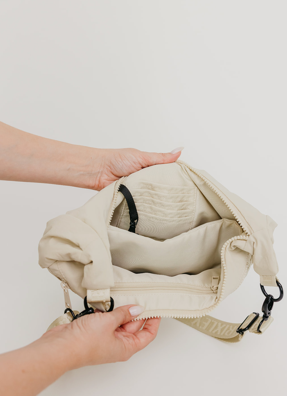 Ivory Crescent Bag – Brixley Bags Ivory Crescent Bag – Brixley Bags