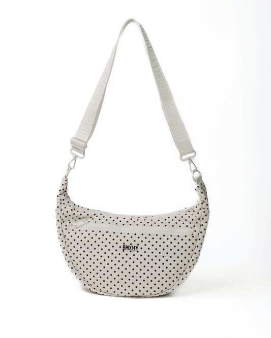 Pearl Dot Crescent Bag