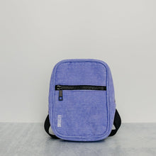 Load image into Gallery viewer, Corduroy Violet Crossbody Sling
