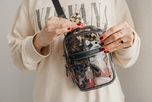Load image into Gallery viewer, Black Clear Tint Crossbody Sling

