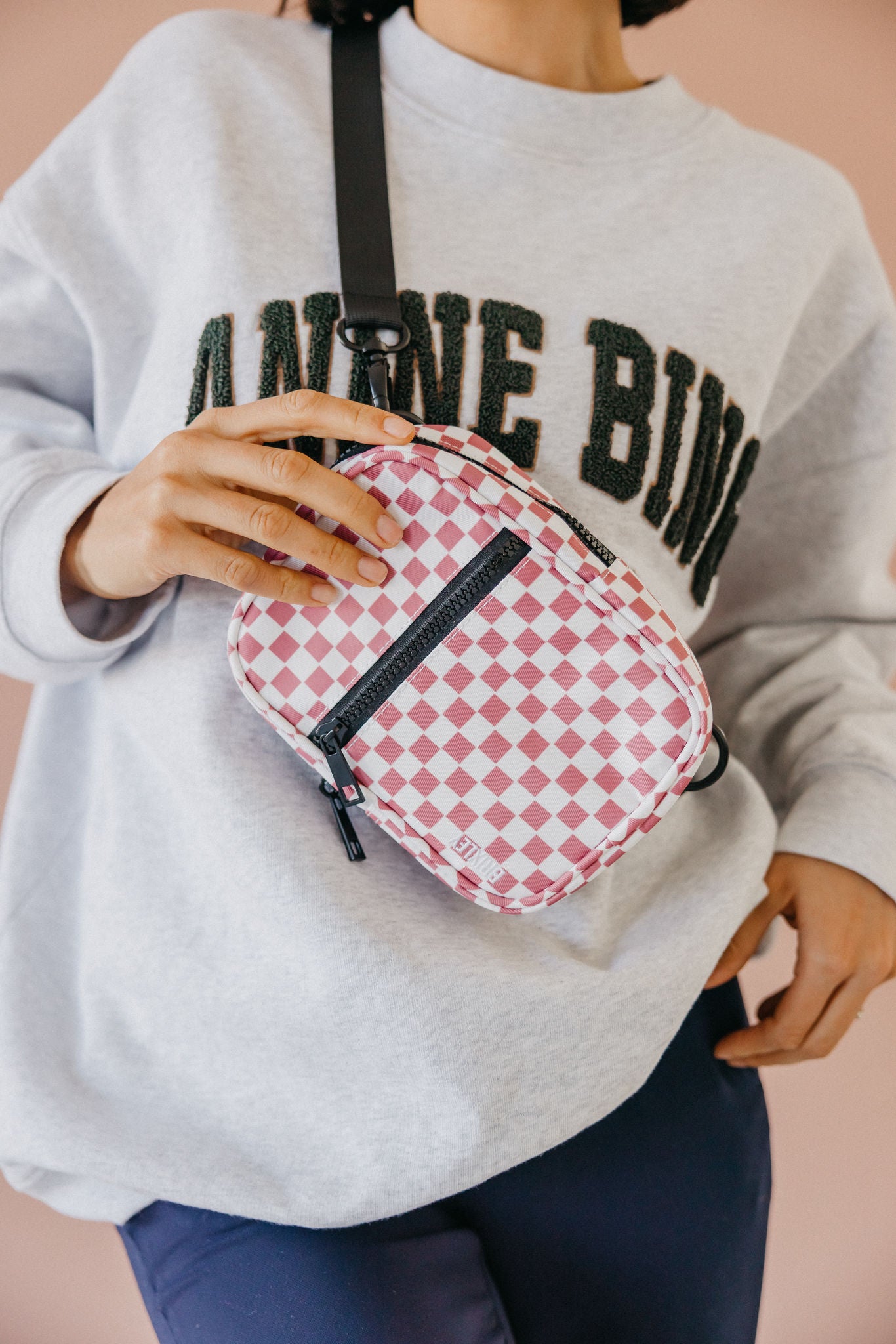 Dickies checkered outlet fanny pack