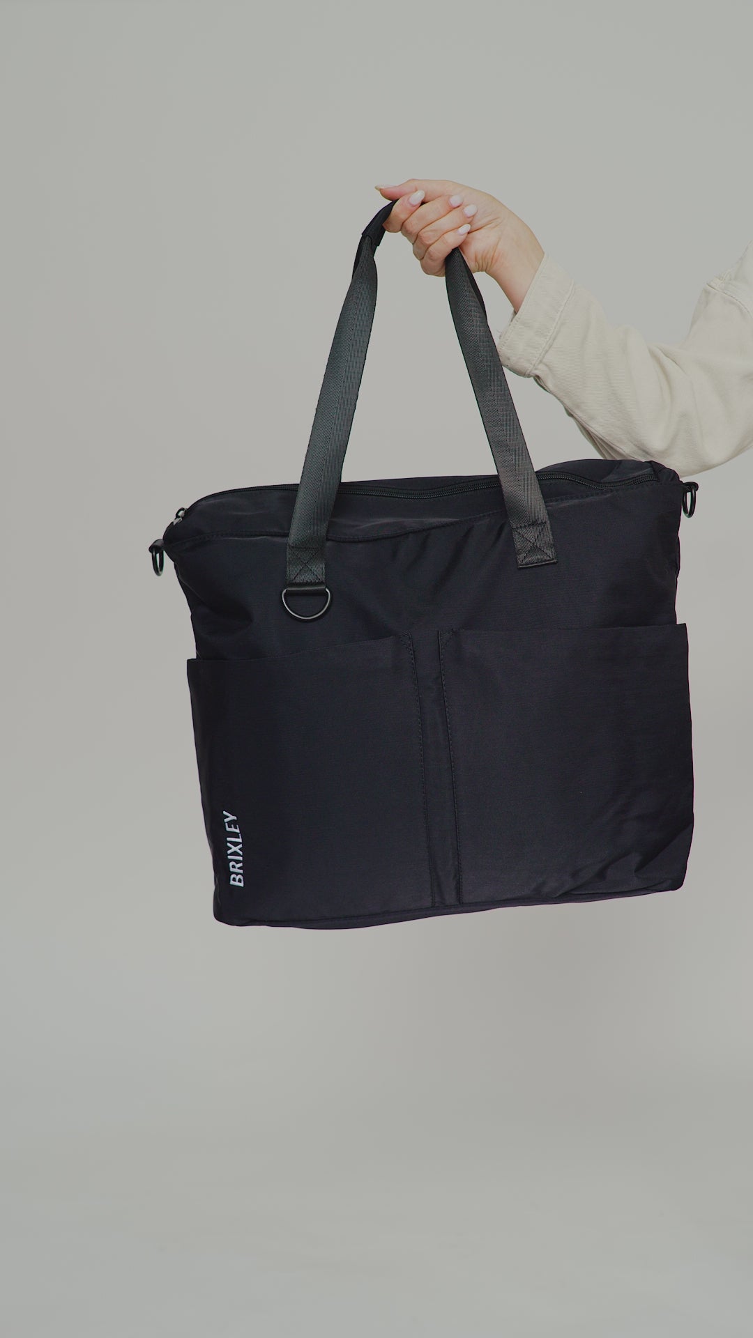 PREORDER Black Brixley Tote Bag Brixley Bags