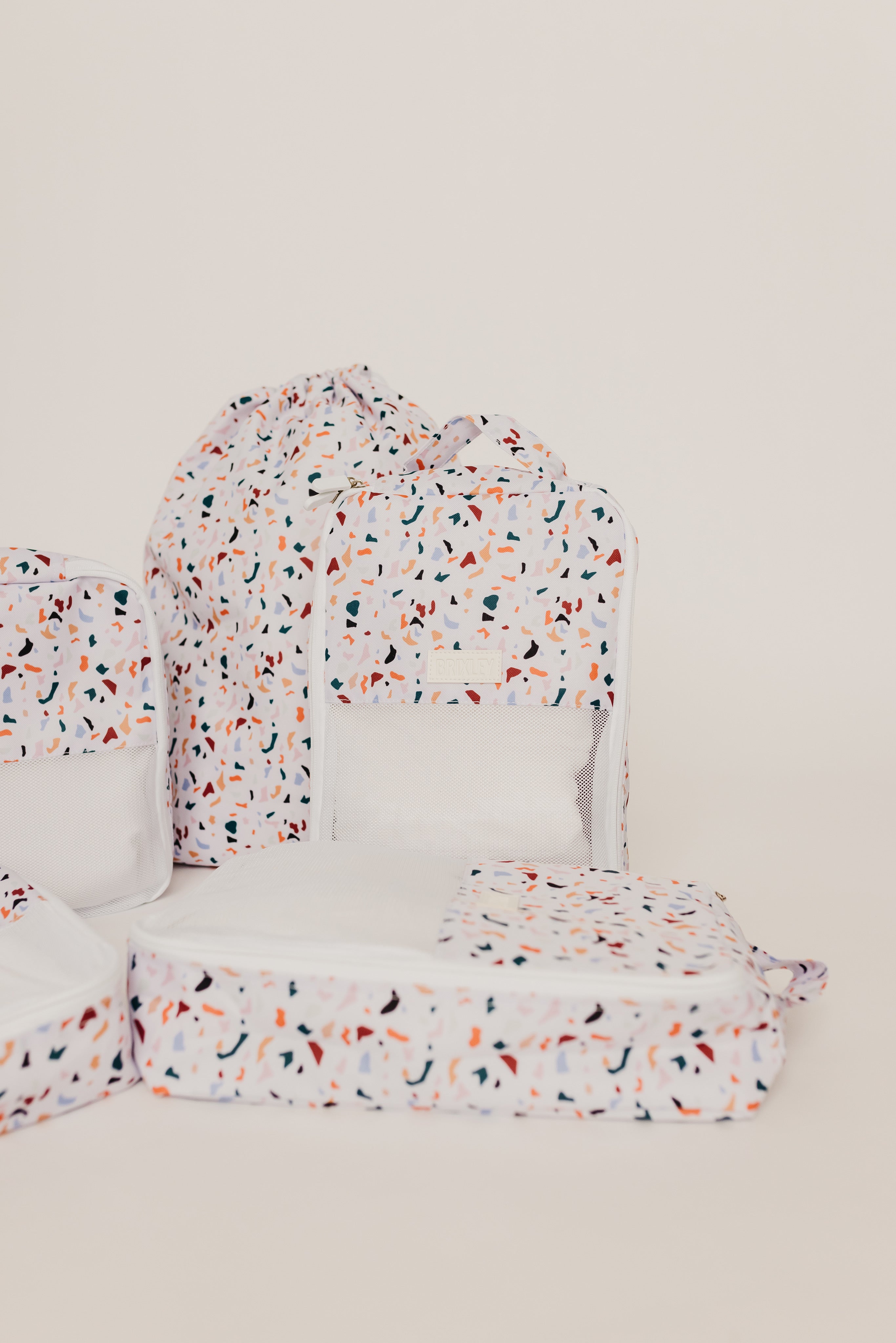 Terrazzo Packing Cube Set – Brixley Bags