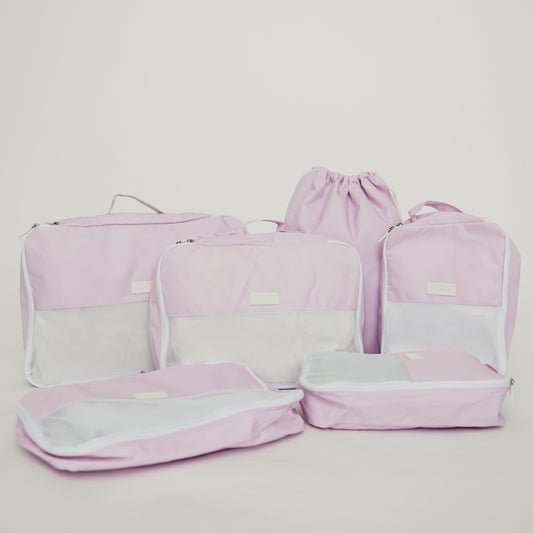 Lilac Lily Packing Cube Set