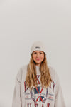 Cream Brixley Beanie